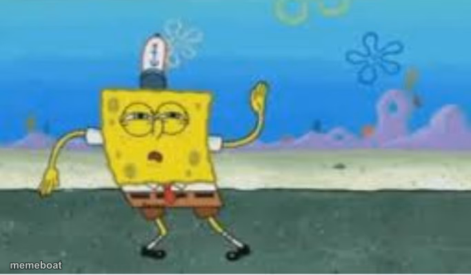 Spongebob wavy arms - meme generator image preview