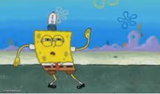 Spongebob wavy arms