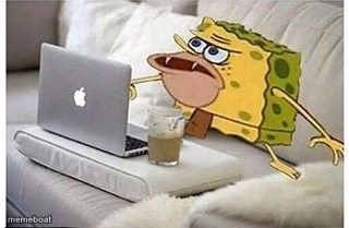 SpongeGar Computer - meme generator image preview