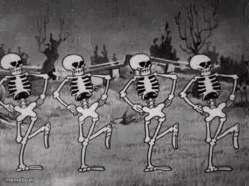 Spooky Scary Skeletons - meme generator image preview