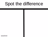 Spot the difference