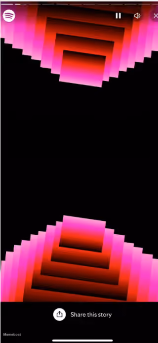 Spotify Wrapped Blank Template 2