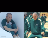 Squid game old man