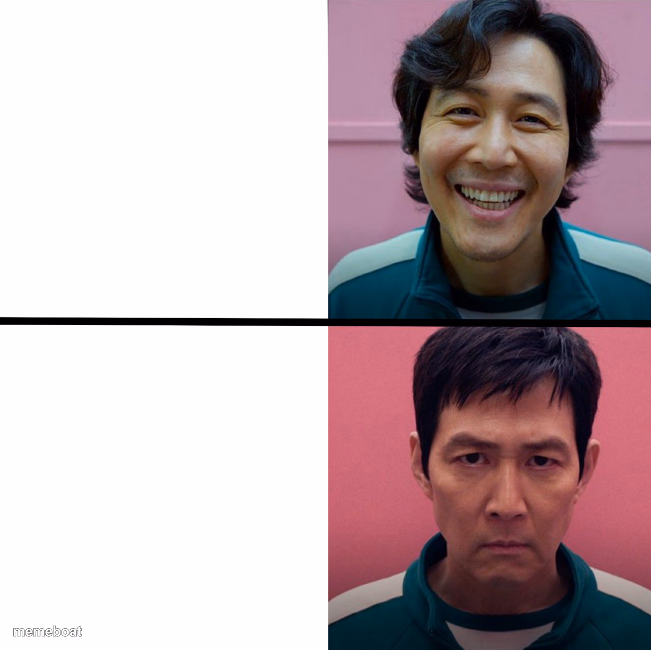 Squid Game (Season 1 vs Season 2) - meme generator image preview