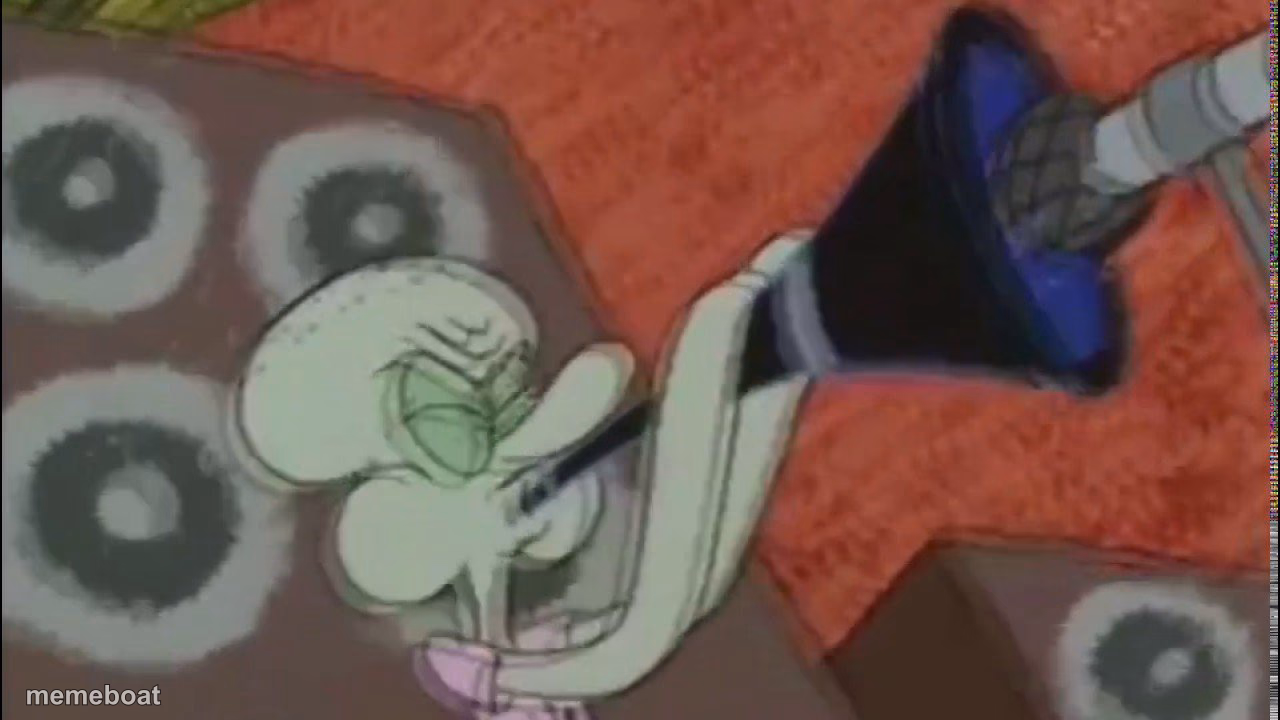 Squidward Clarinet - meme generator image preview