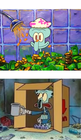 Squidward Debt