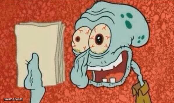 Squidward Paper - meme generator image preview