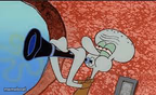 Squidward Playing Clarinet
