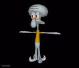 Squidward t-pose