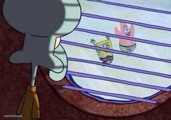 Squidward window - meme generator image preview