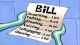 squidwards bill