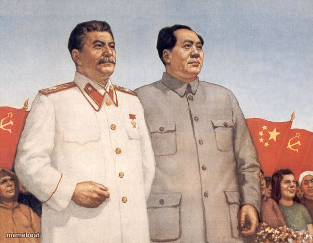 Stalin and Mao - meme generator image preview
