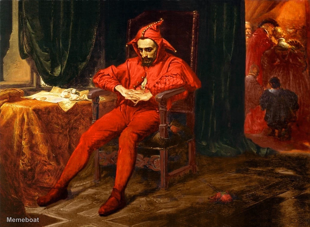Stańczyk / Sad Jester - meme generator image preview