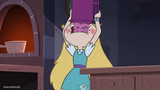 Star Butterfly Eating alot of Sugar Seeds Cereal