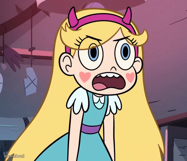 Star Butterfly frustrated - meme generator image preview