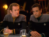star trek miles o'brien julian bashir drinking