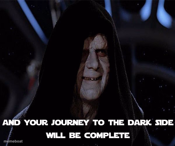 Star Wars The Emperor: Imperial Arts Gaming - meme generator image preview