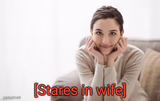 stares in wife