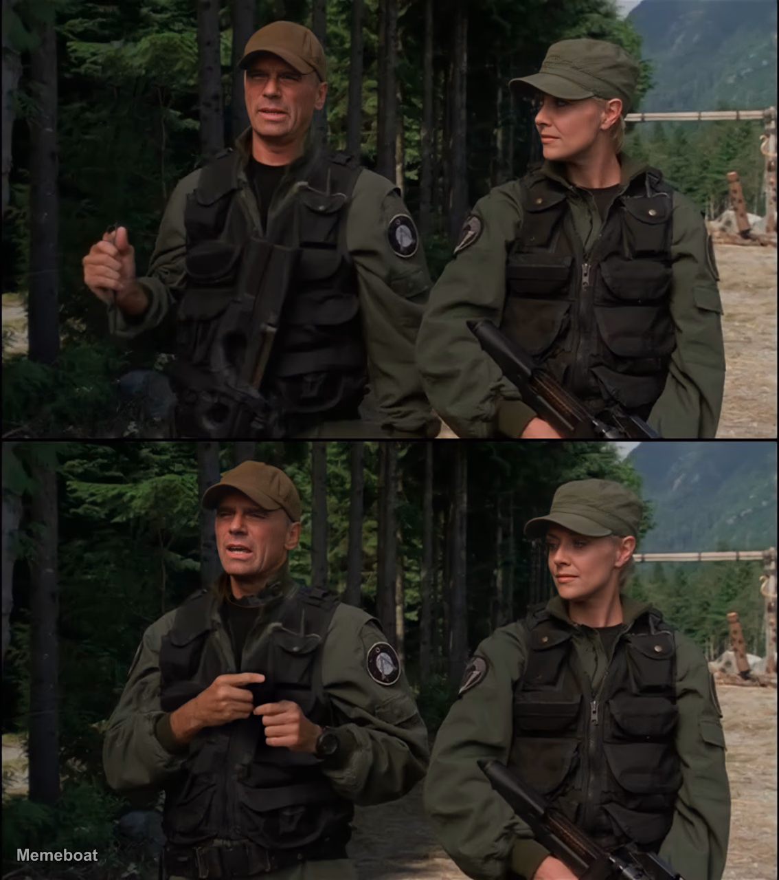 Stargate SG-1 Jack O'Neill Explaining - meme generator image preview
