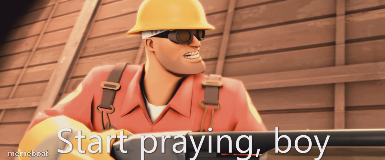 Start praying, boy - meme generator image preview