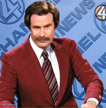 Ron Burgundy Anchorman - meme generator image preview
