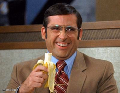 Steve Carell Banana - meme generator image preview