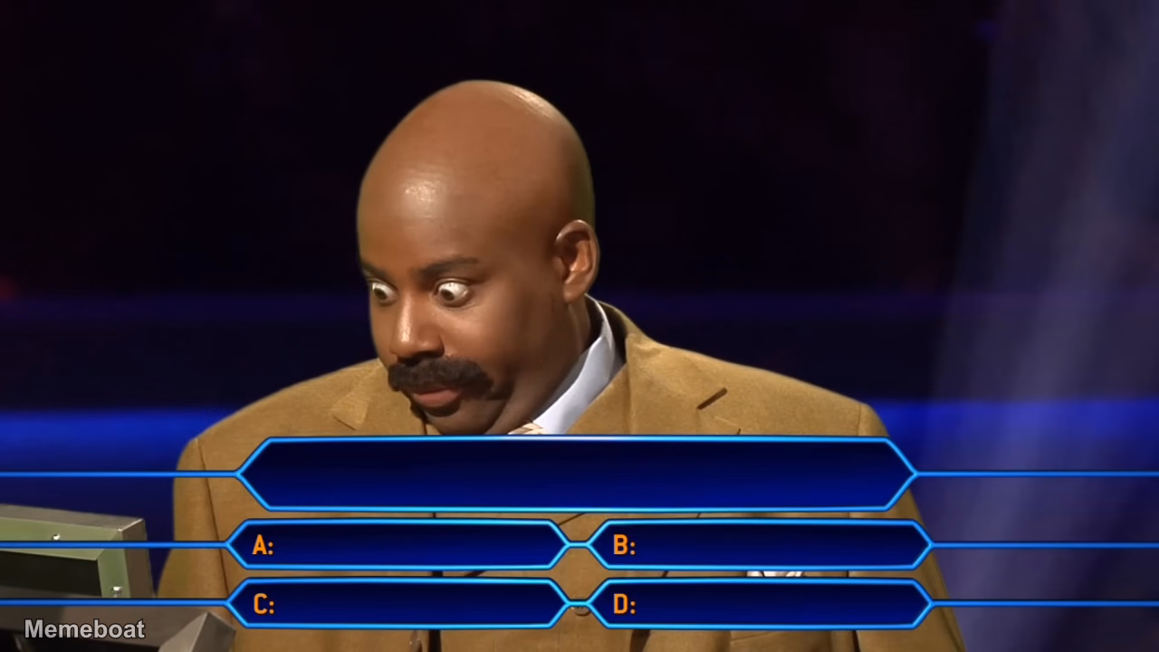 Steve Harvey Shocked - meme generator image preview
