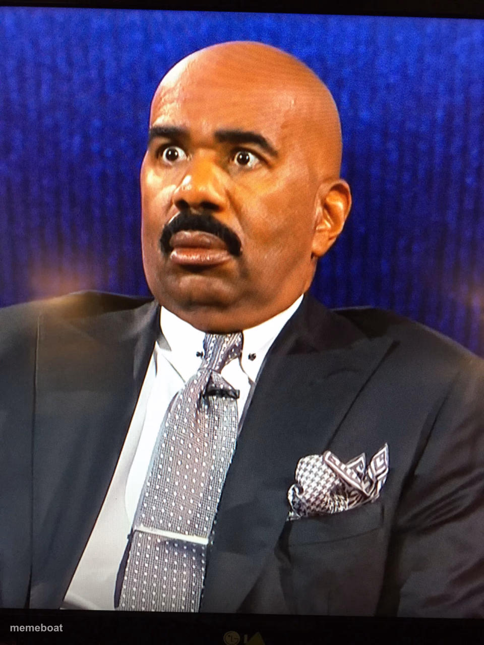 Steve Harvey WTF Face - meme generator image preview