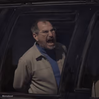 Steve Jobs Yelling From Car