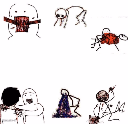 stick figure violence - meme generator image preview