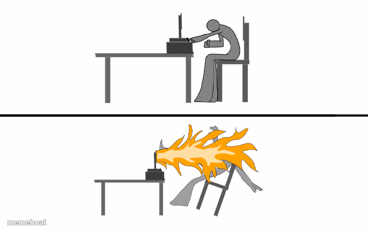 stickman experiencing ... - meme generator image preview