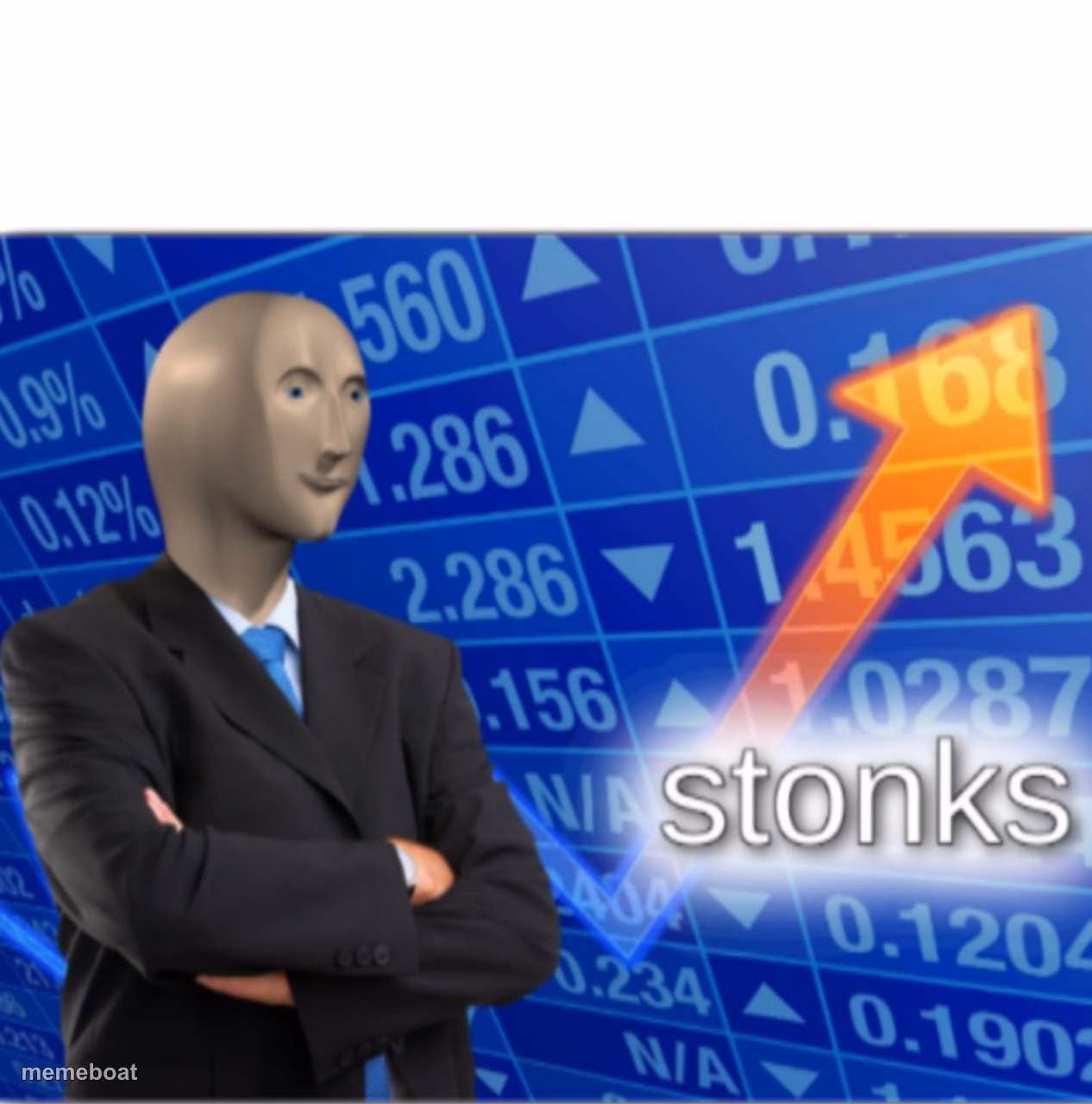 Stonks - meme generator image preview