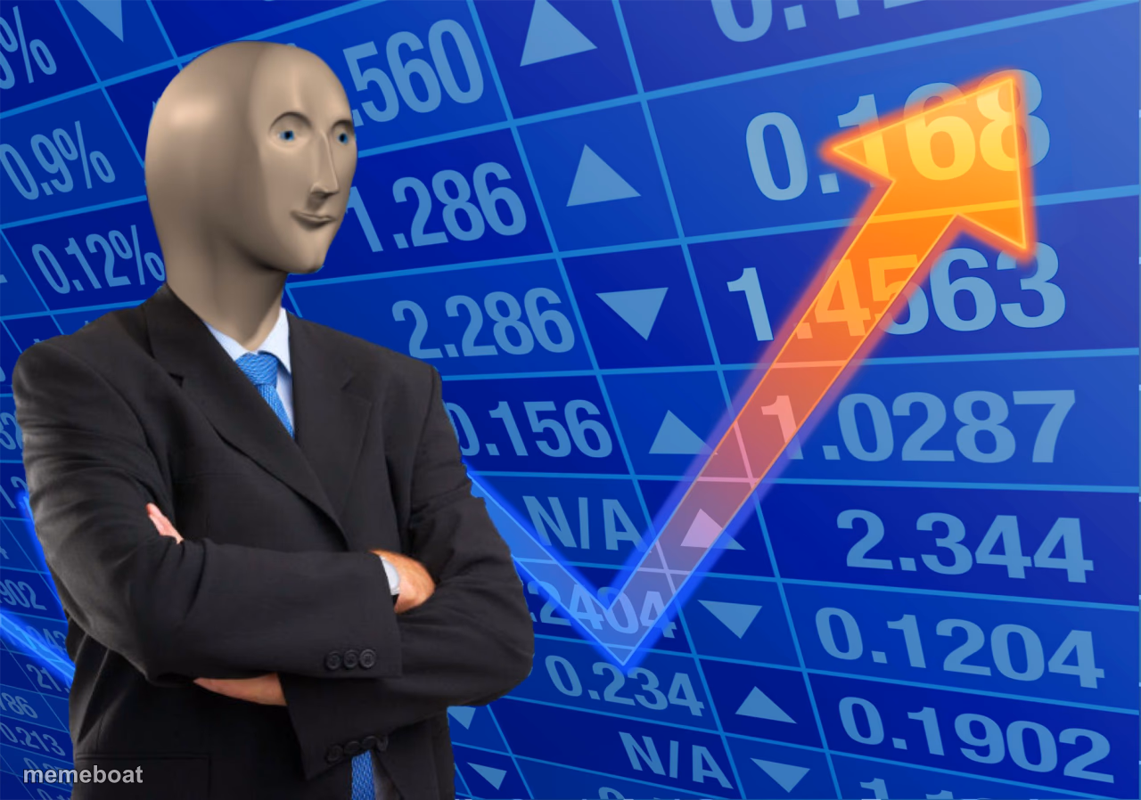 stonks blank meme - meme generator image preview