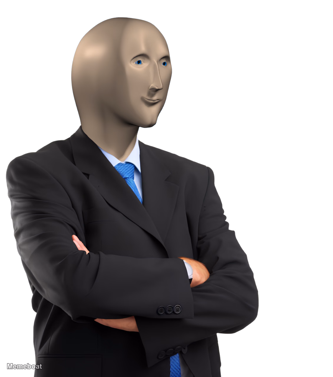 Stonks Guy - meme generator image preview