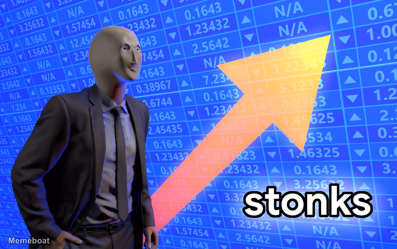 Stonks Meme Man - meme generator image preview