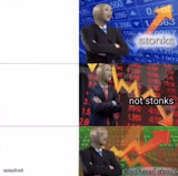stonks not stonks confused stonks