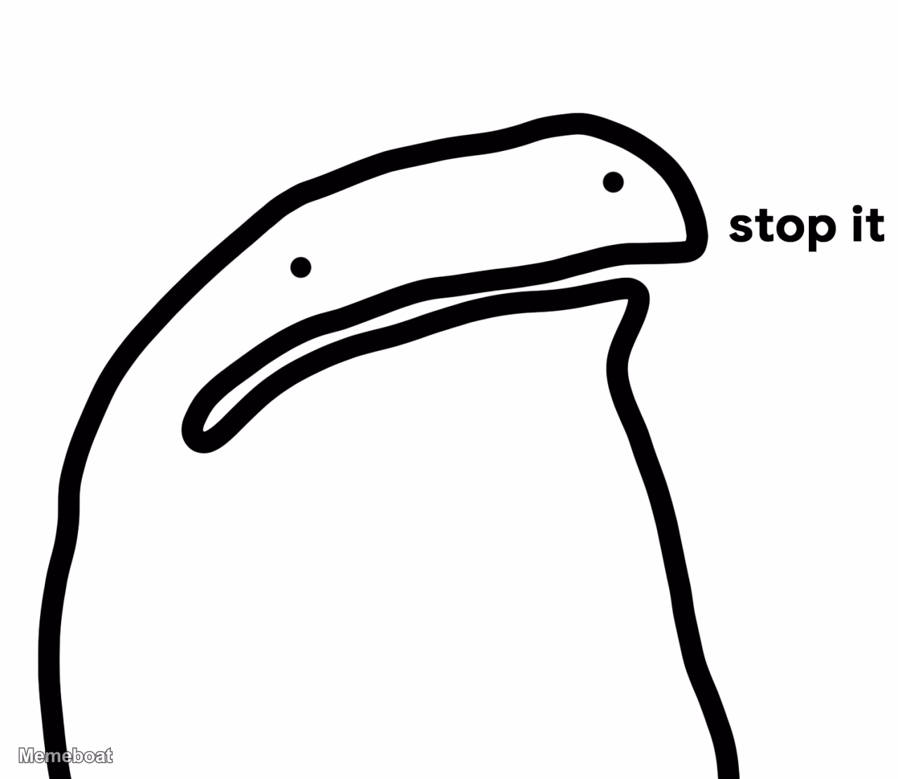 Stop It Flork Meme - meme generator image preview