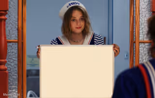 Robin Scoops Ahoy Sign