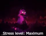 Stress level: Maximum
