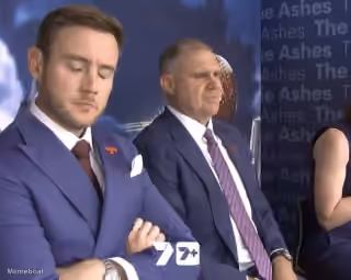 Stuart Broad Frustration The Ashes