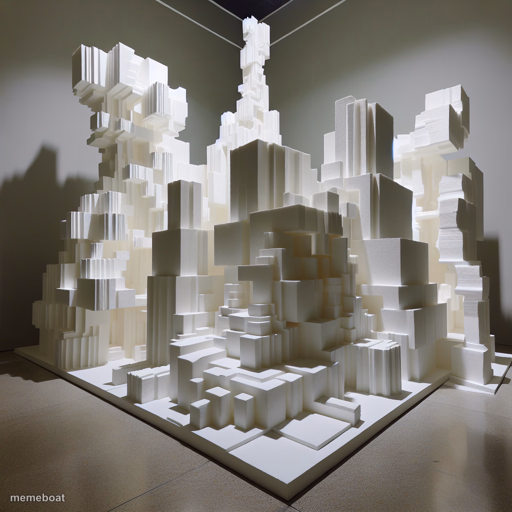 Styrofoam town - meme generator image preview