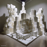 Styrofoam town