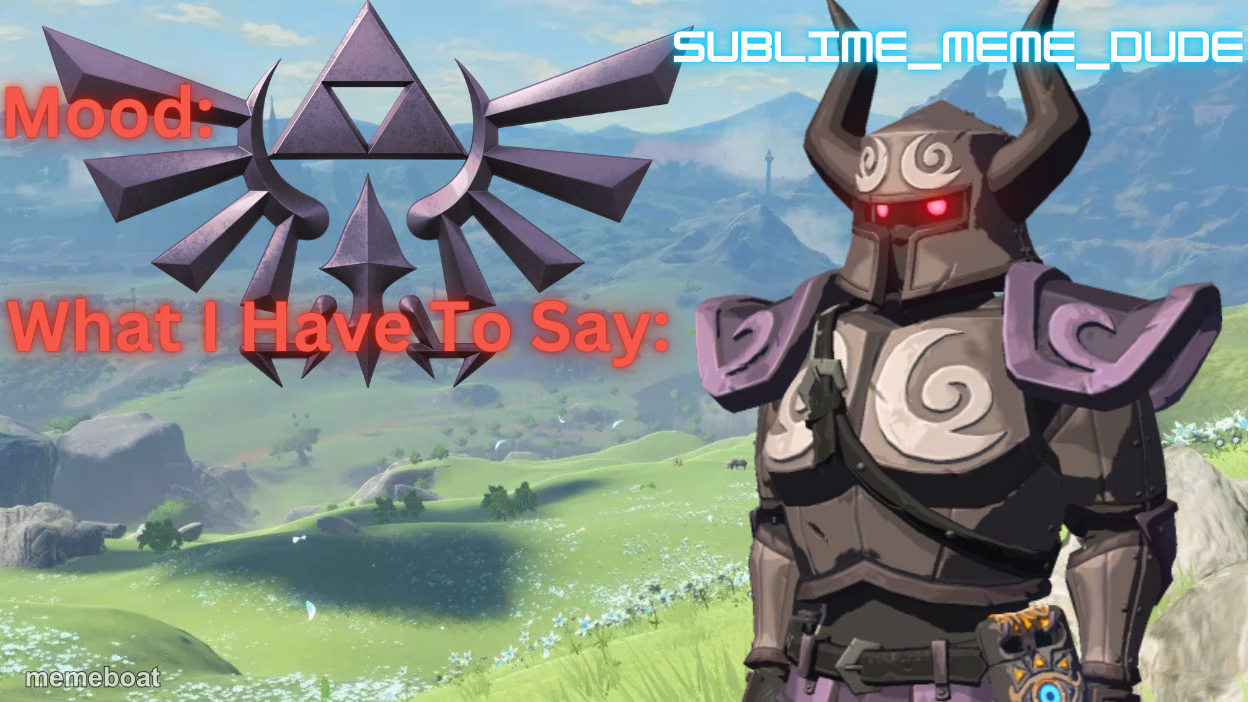 Sublime_meme_dude Announcement Template - meme generator image preview