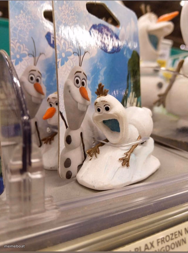 Suffering Olaf - meme generator image preview