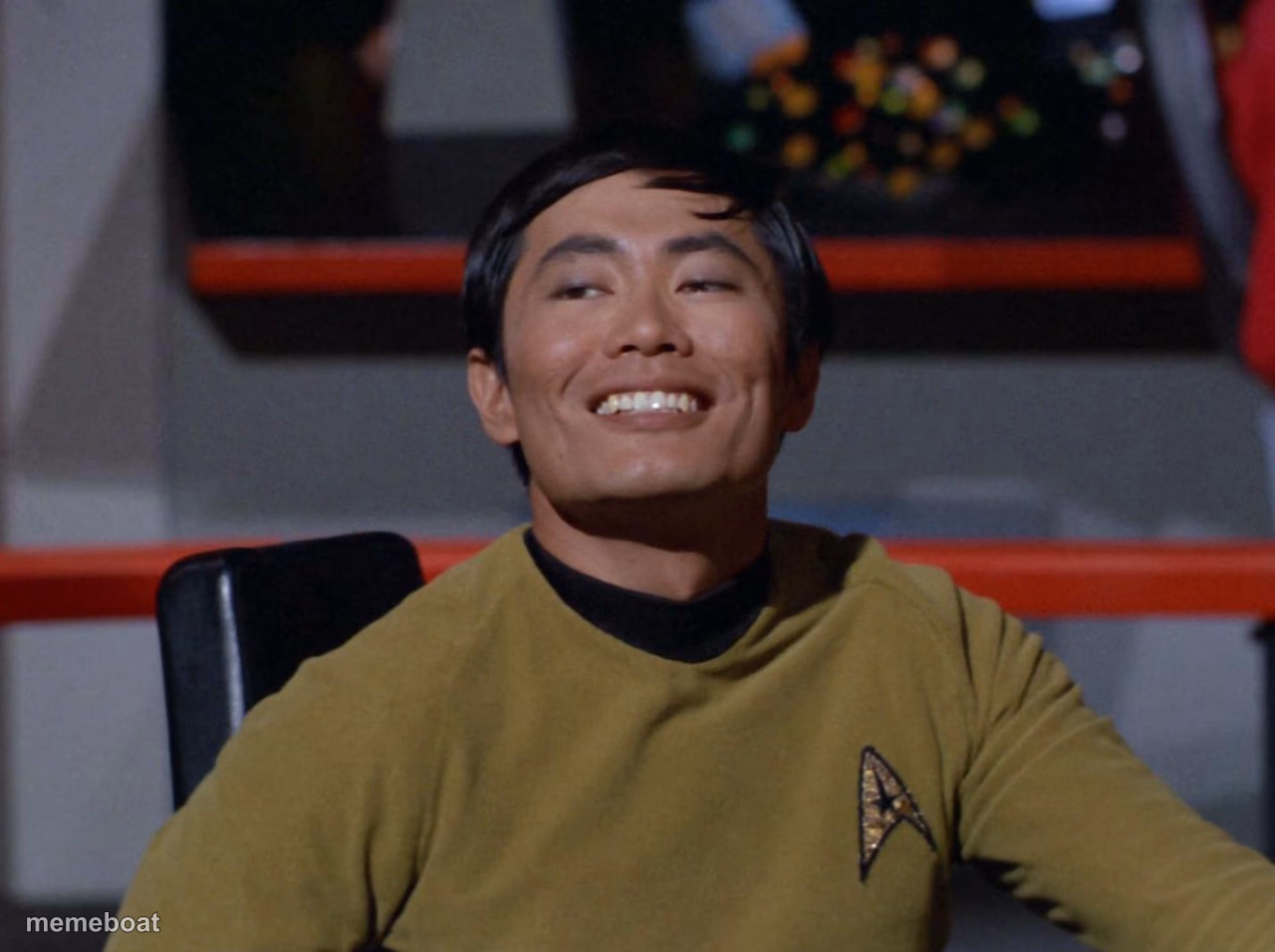 Sulu smug - meme generator image preview