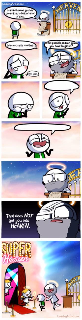 Super Heaven - meme generator image preview