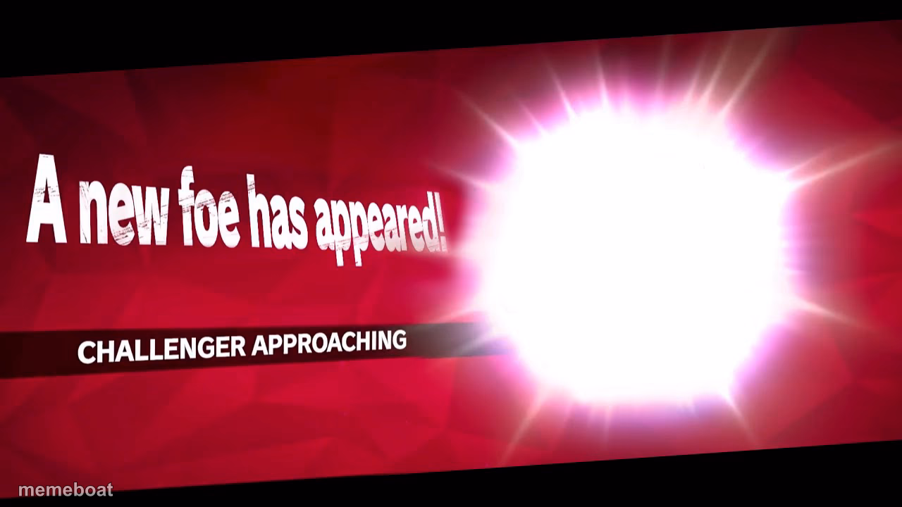 Super Smash Bros. Challenger Approaching - meme generator image preview