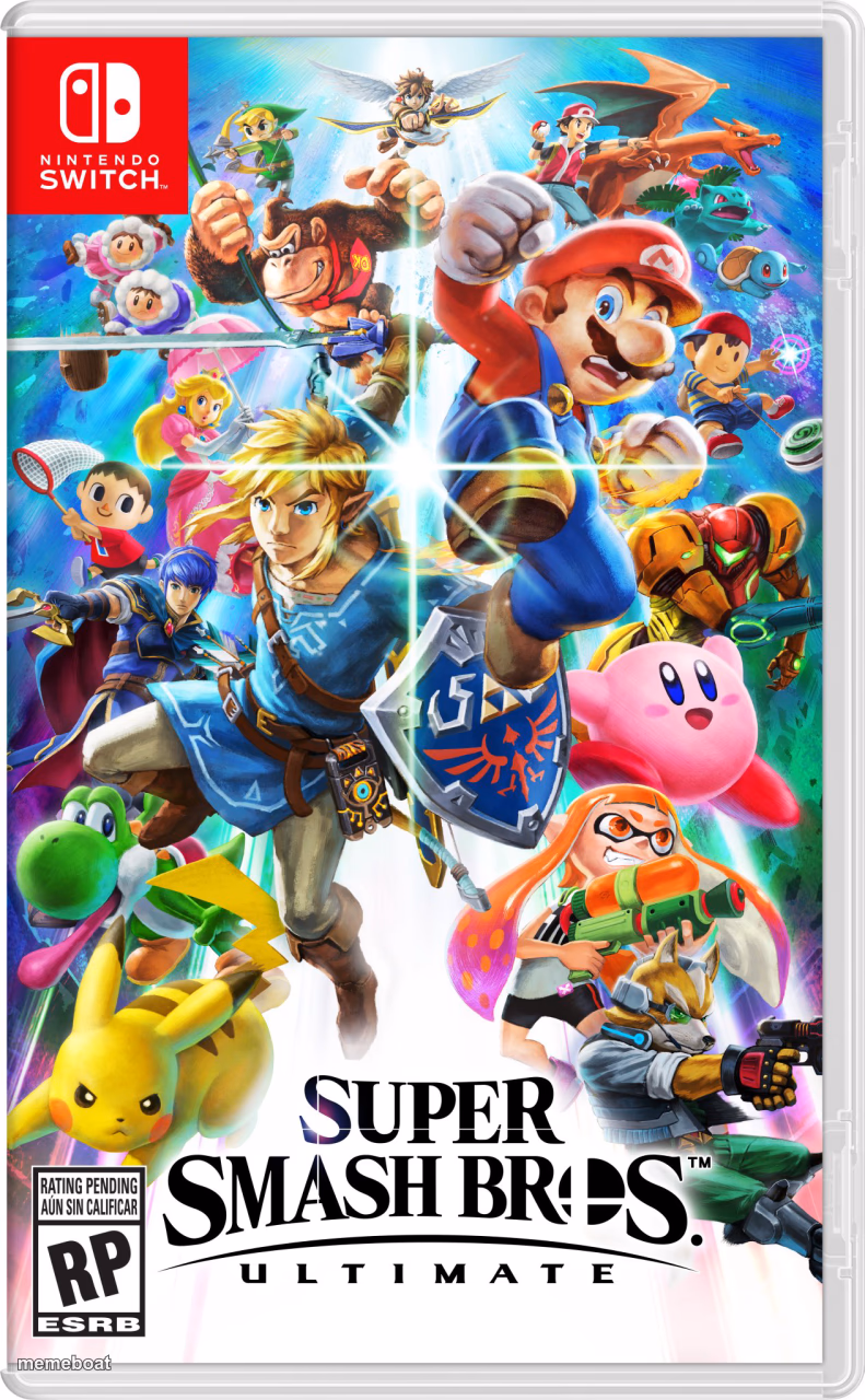 Super Smash Bros. Ultimate (Switch) - meme generator image preview