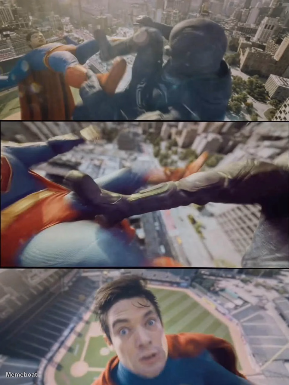 Superman Low Blow - meme generator image preview