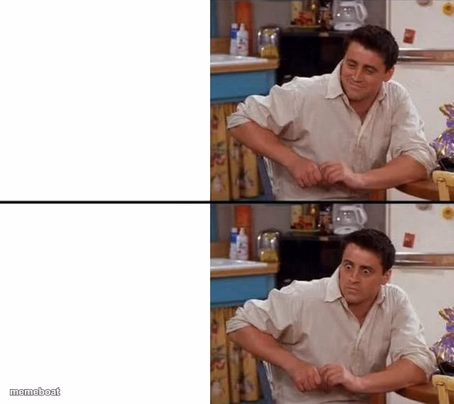 Surprised Joey - meme generator image preview